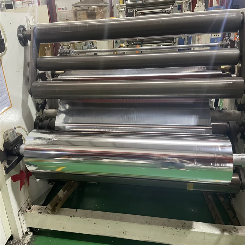 VMPET 12 микрон (металлизированный ПЭТ) с полиэтиленовой пленкой