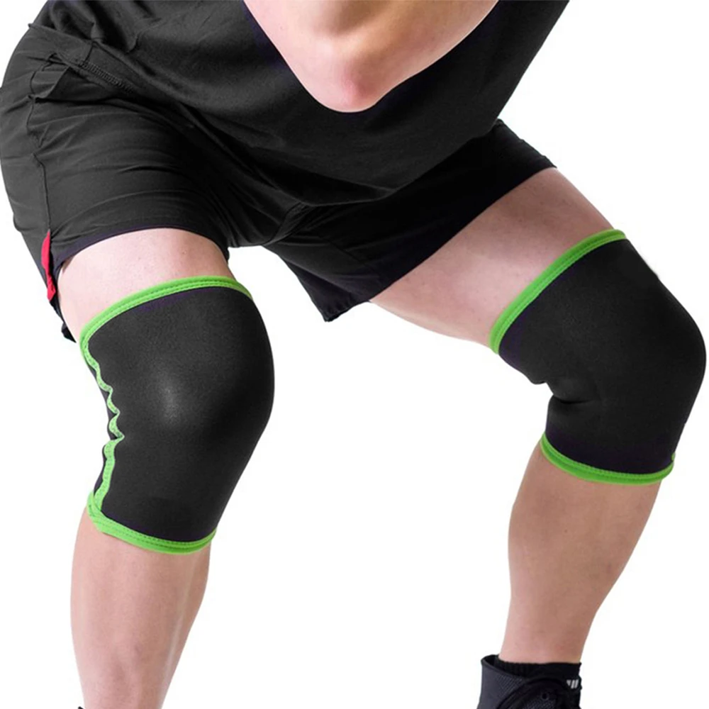 Made in Pakistan suppliers 7mm Neoprene knee compression sleeve For Powerlifting knee sleeves