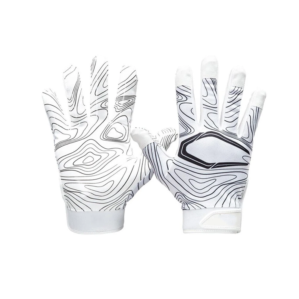 Hand Protection American Football Gloves New Arrival American Football Gloves With Customized Design And Printed