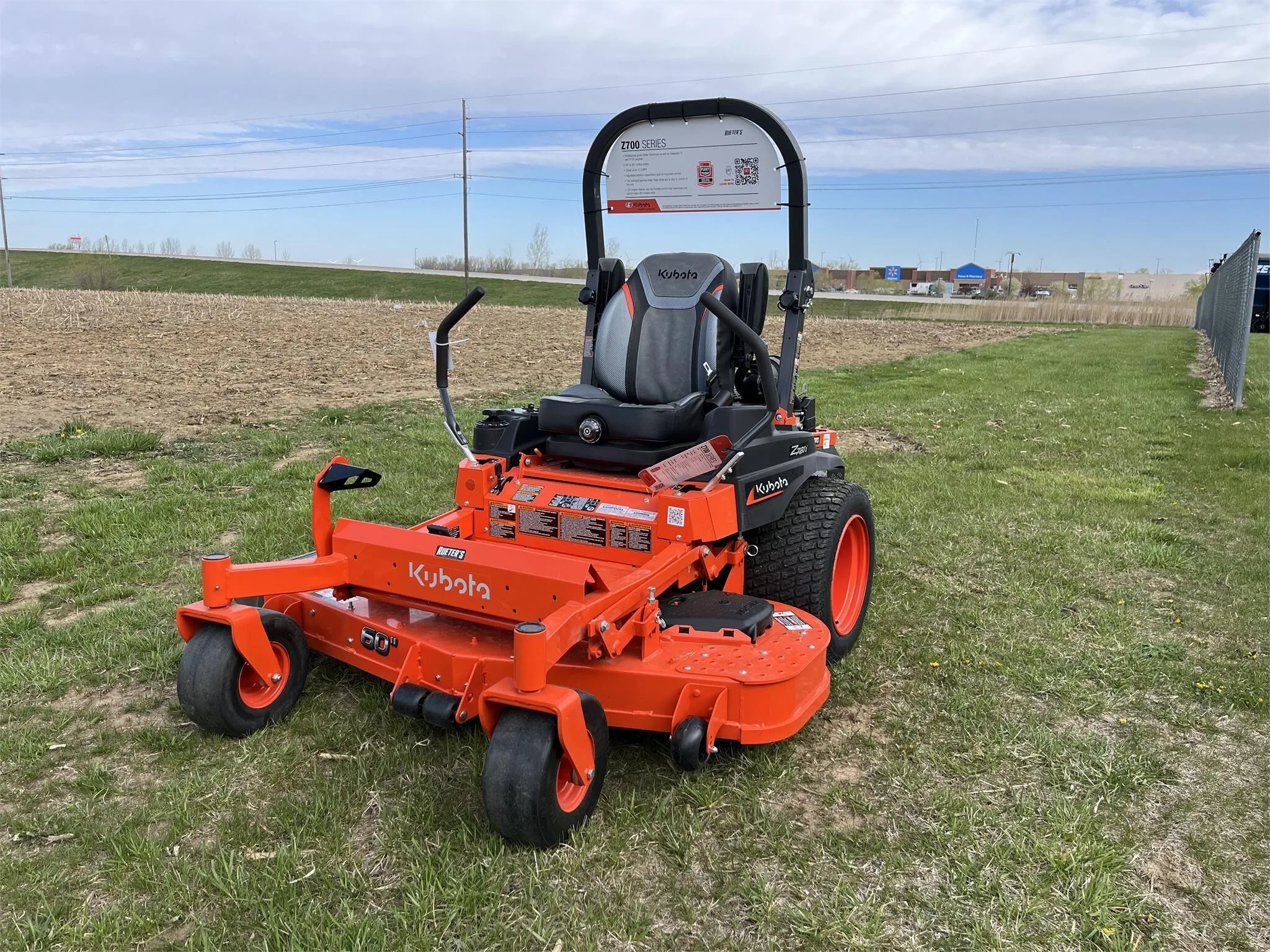 2024 газонокосилка Kubota Z781i