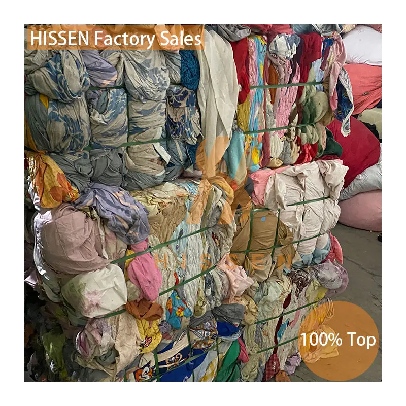 Factory Price Wholesale Cotton Industrial Rags T Shirt Workshop Wiping Rags Used Cotton Towel Rag