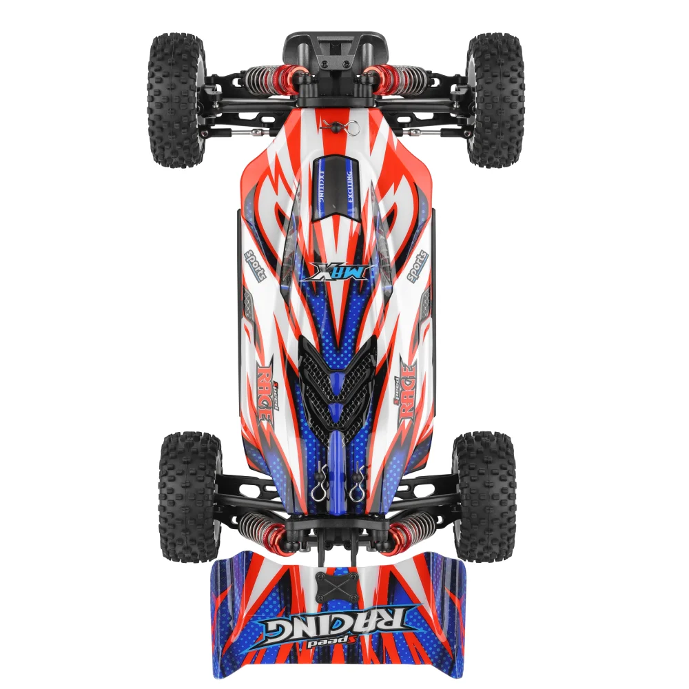 Wltoys 124008 1:12 Scale 3S Brushless Professional Racing Car 60KM/H High Speed Drift Car Toys RC Desert Truck