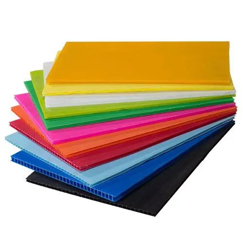 polypropylene plastic core flute sheet board