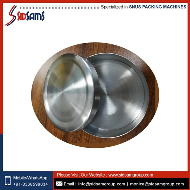 High Quality High Grade Stainless Steel Material Use Custom Design Snus Cans At Wholesale Price