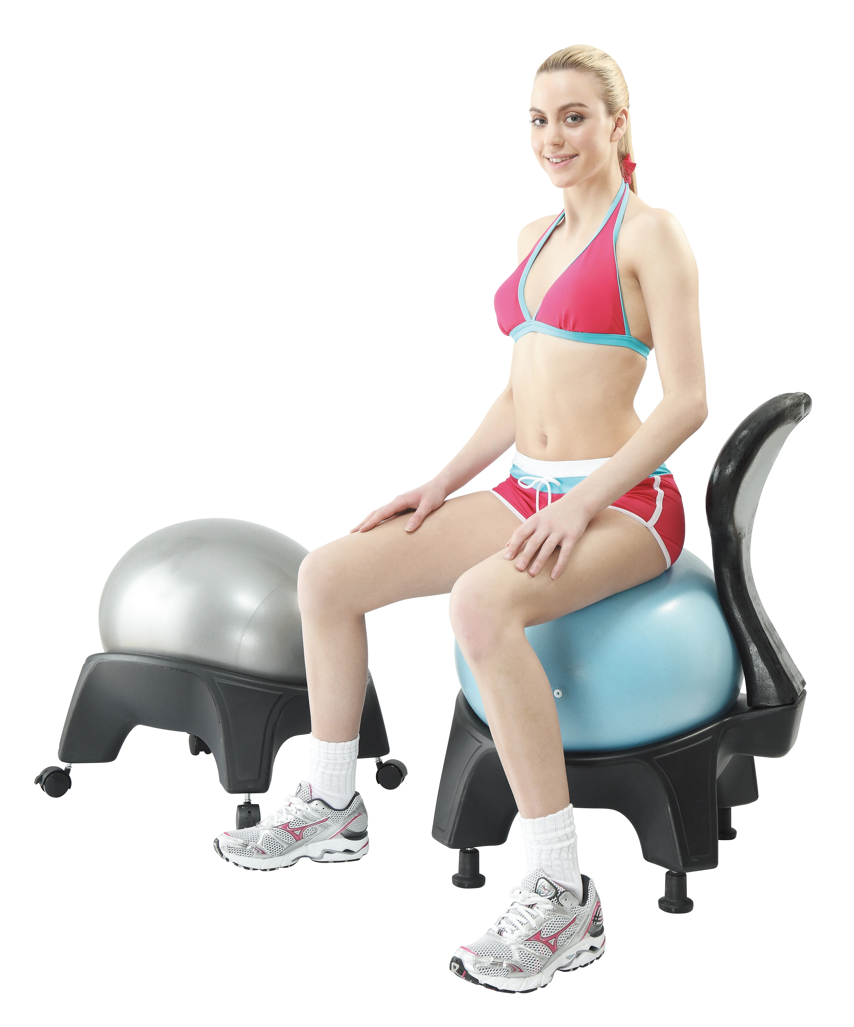 Custom Logo PVC Egg Ball Chair Yoga Exercise Style