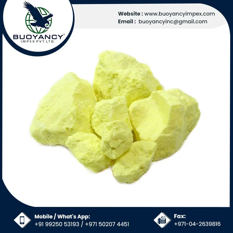 New Most Selling Natural Yellow Sulphur Rock Available At Lowest Market Price