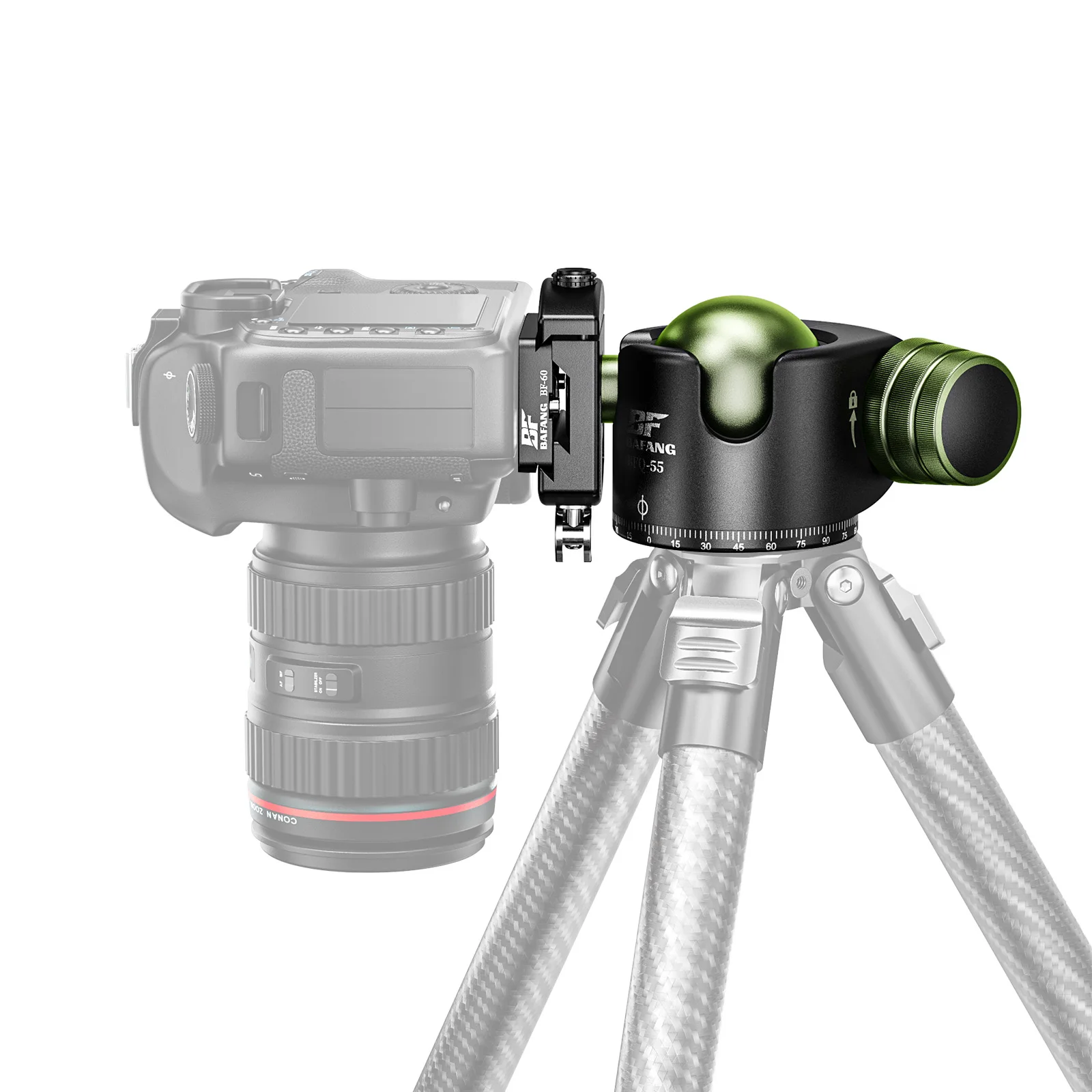 High Quality Spherical 360 Rotation Panoramic Head Professional Slr Camera Accessories 55Mm Heavy Duty Tripod Ball Head