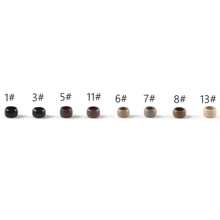 Wholesale Nano Ring 2.5mm 2.9mm 4.0mm Copper Nano Micro Link Nano Beads for Hair Extensions