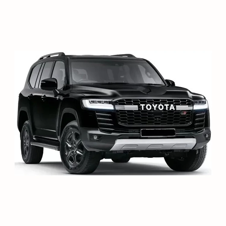 Used 2017 Toyota Land Cruiser AWD 4dr SUV 5 seater white Euro IV 8 Cylinders modern Lexus LX SUV car