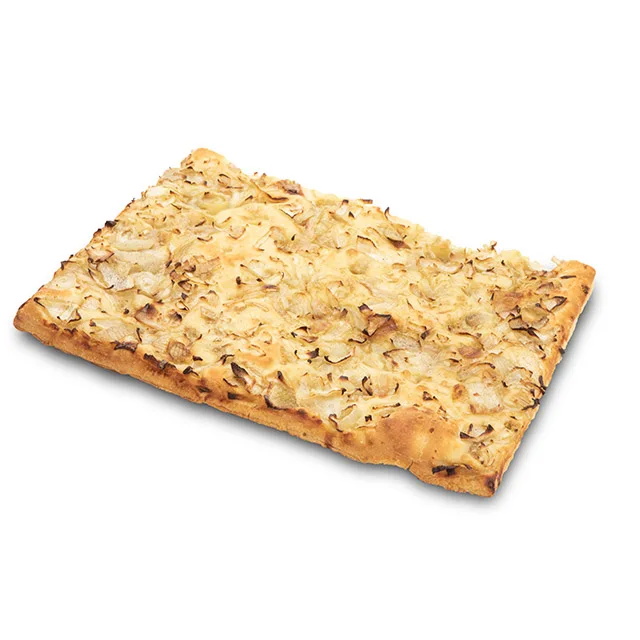 The best Large Onion Focaccia with olive oil 60x40cm Made in Italy baked goods