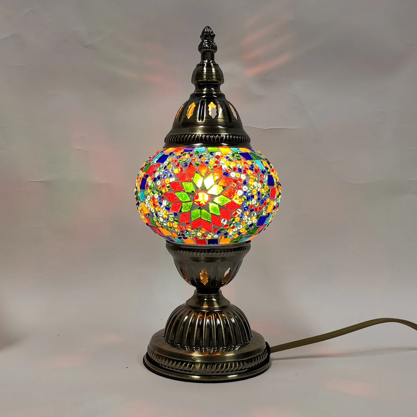 Marrakech DIY Turkish Mosaic Lamp Kit Studio Group To Build Warm-up Field Parent-Child Couples DIY Hand-made kit Lamp