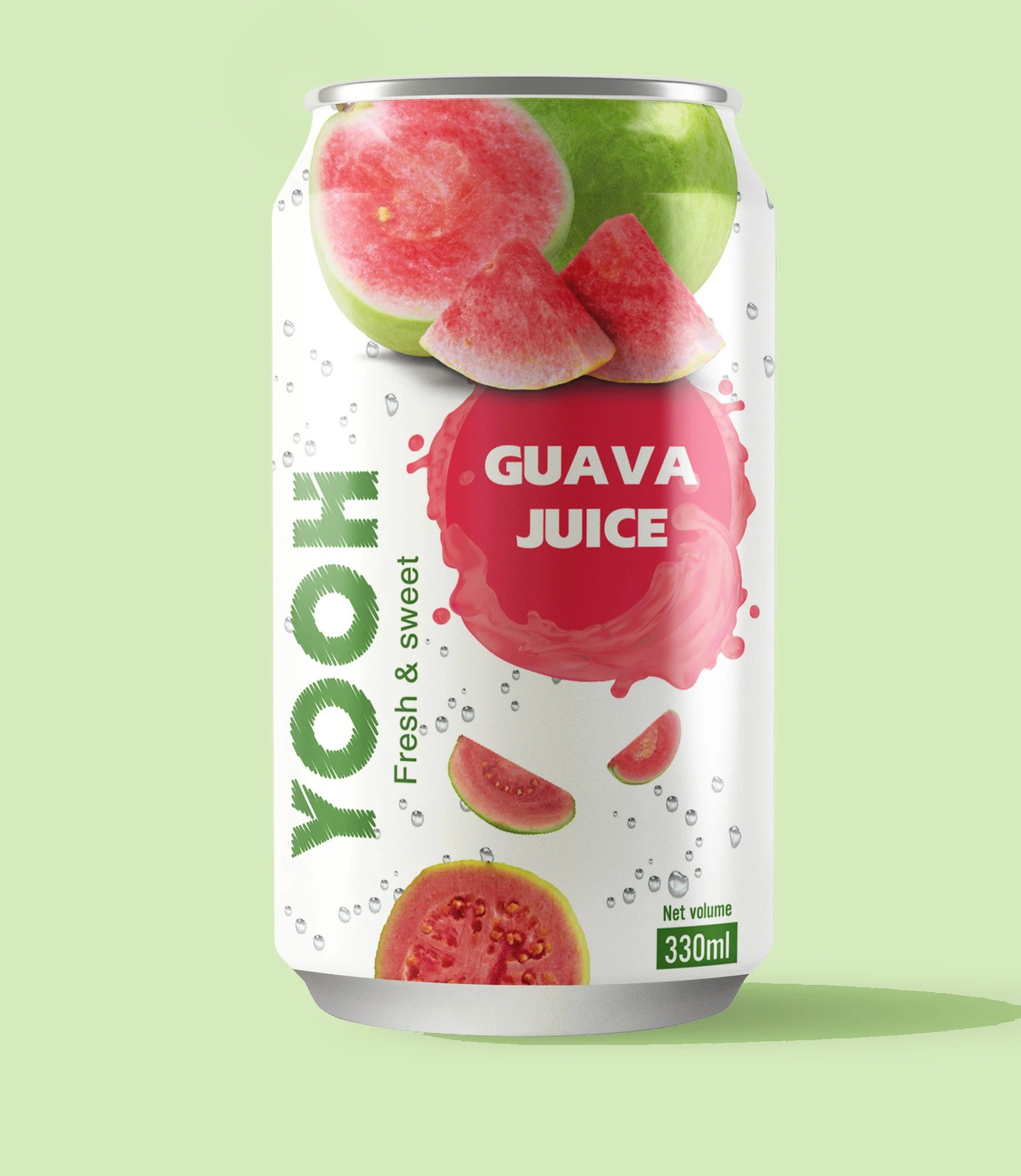 Fresh Premium Quality Tropical Fruit Juice Drink Guava Fruit Juice Canned 250ml 330ml OEM/ODM Factory Price So Cheap