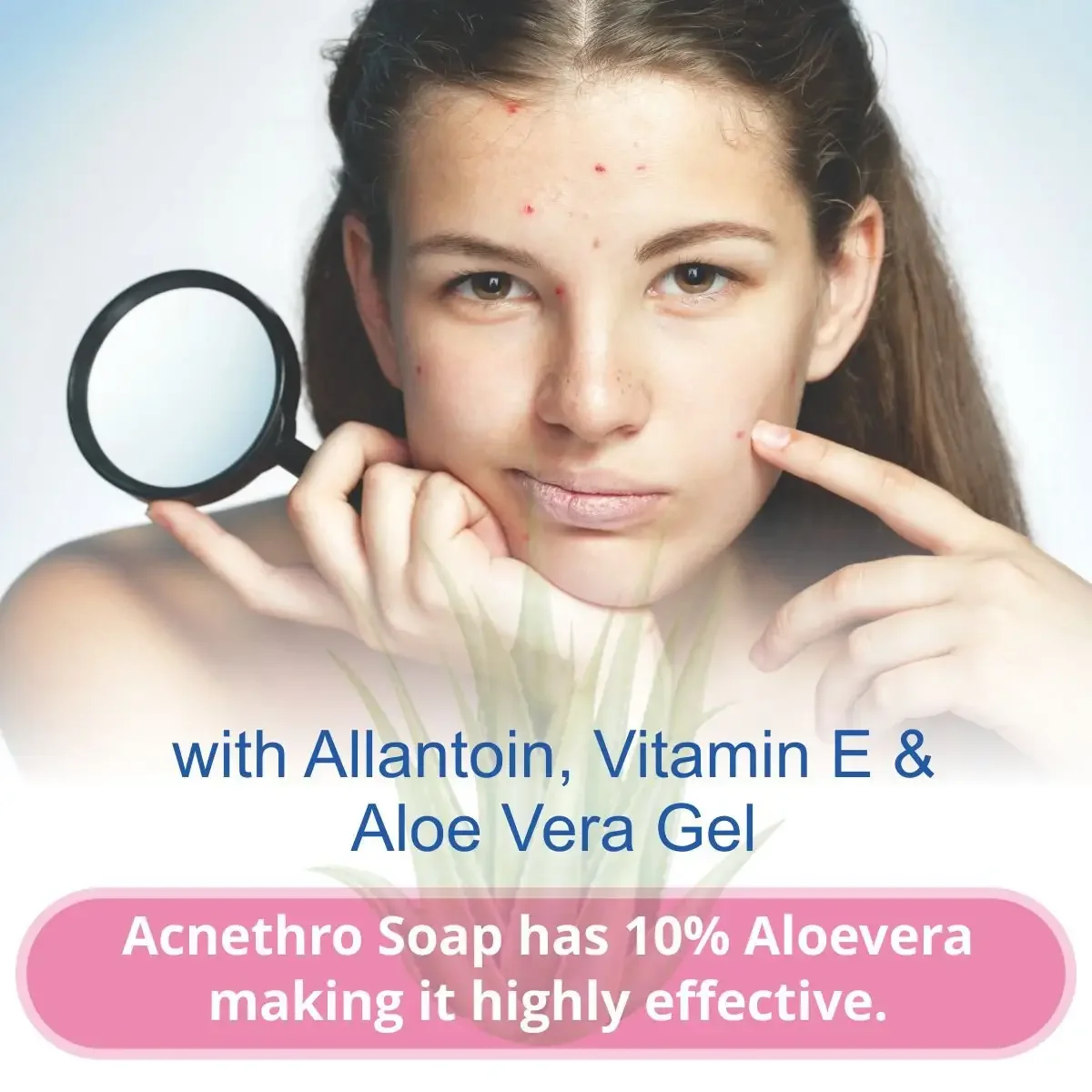 Newly Arrival Anti Acne soap with Allantoin and Aloe Vera with Customized Label Available For Sale By Exporters