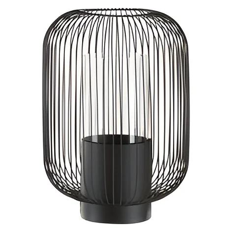 Elegant New Design Home Decorative Metal Wire Lantern Wholesale Designer Handmade Unique Metal Colorful Glass Decoration 2024