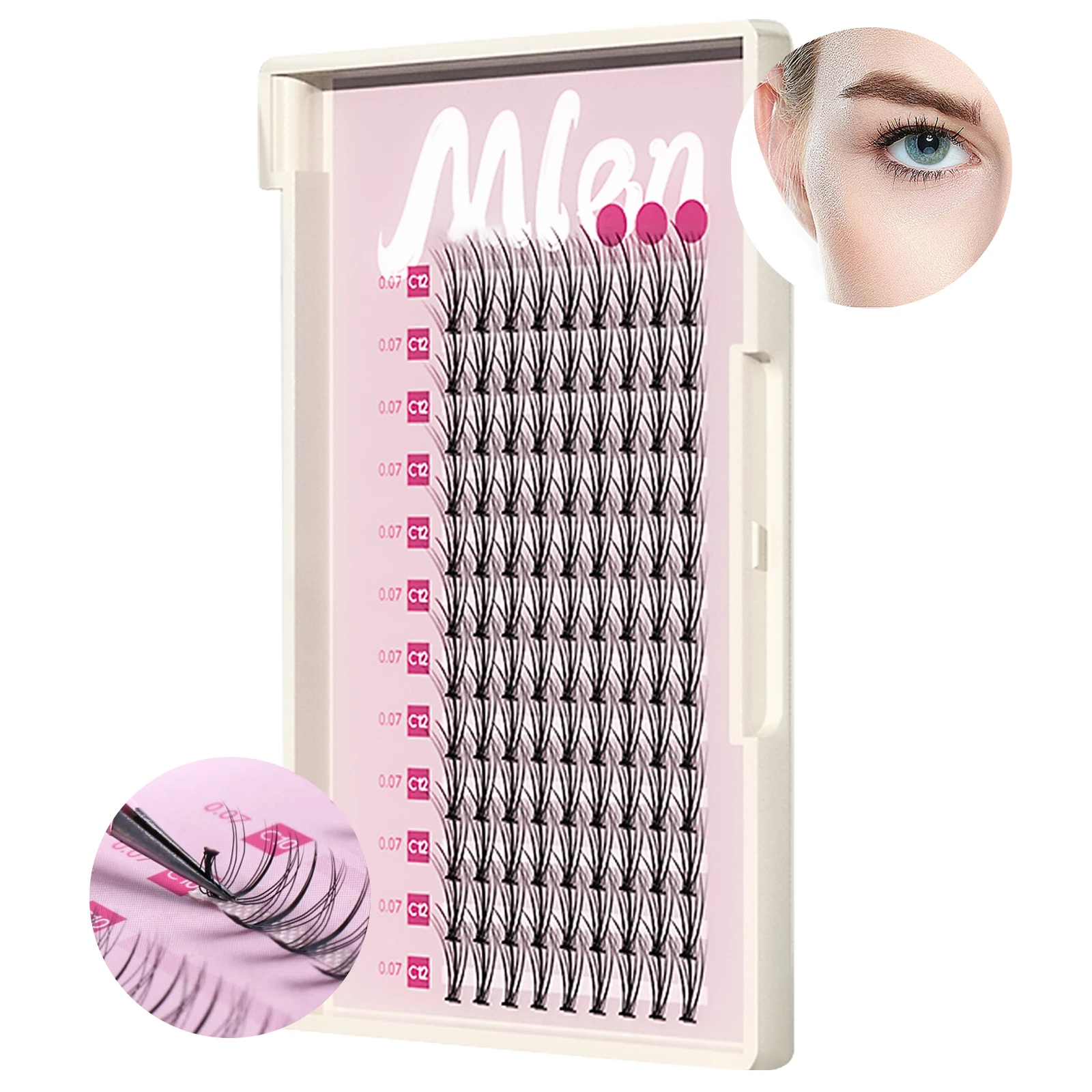 Individual Volume Eyelash Extensions False Eyelashes Artificial Lashes For Makeup Handmade Natural Classic Lash Extens