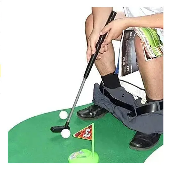 Hot Selling Mini Golf Set Leisure & Entertainment Sports Toys for Toilets Popular Export Product