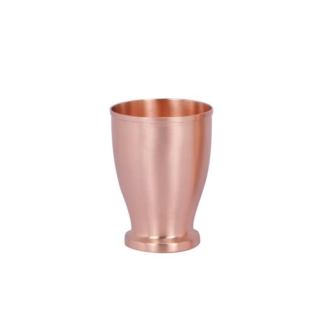 Copper Glass modern drinking water copper glasses for tabletop and home restaurant use for hot sale