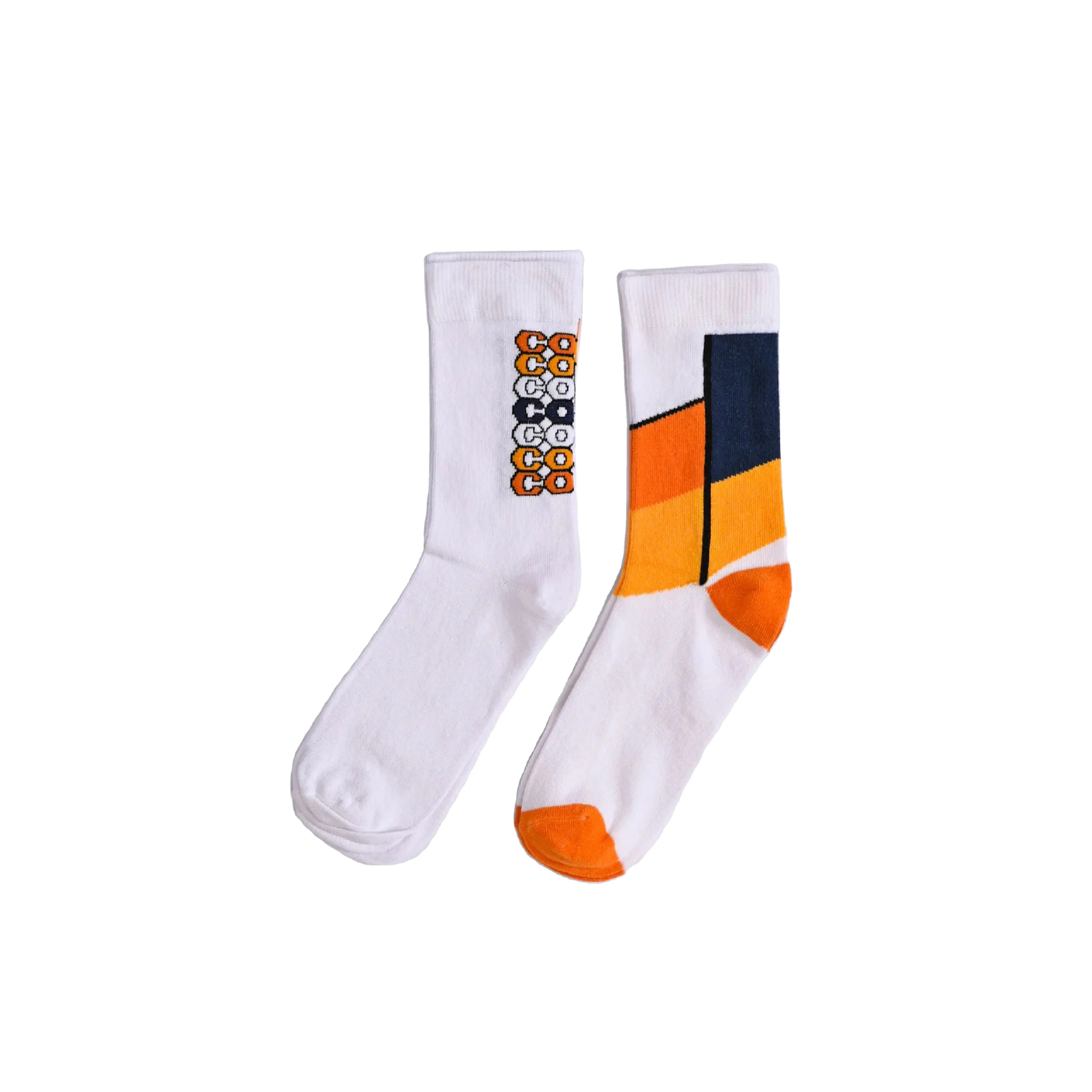 Premium Quality Athletic Luxury Socks Latest Designs 2024 Fashionable Street Style New Arrival Moisture Wicking Socks For Men
