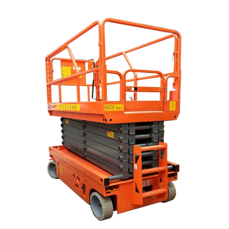 hydraulic mobile electric scissor lift indoor outdoor aerial lifts man lift elevated work platform for sale