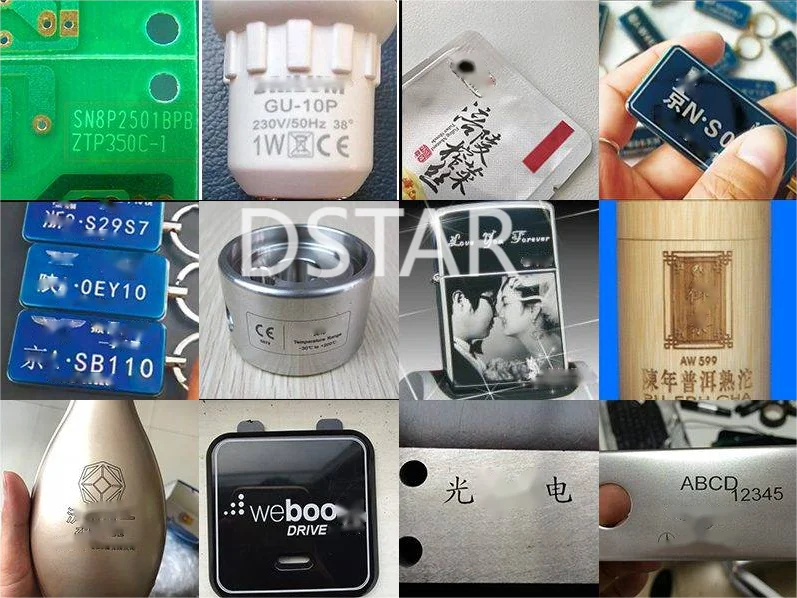 Suitable for Plastics Leather Glass Ceramic Materials UV Laser Marking Machine for Electronic Components for QR Code PCB Boards