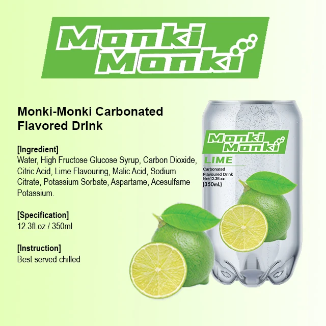 Top Premium Customization Sparkling Beverage Labeling In Multiple Fruit Flavor Soft Drinks Halal Certification Malaysia Beverage