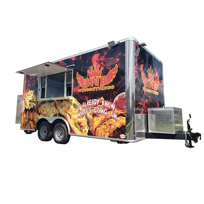 Уличный киоск еды закуски попкорн модная тележка для мороженого хот-дог Тако пицца Трейлер мобильный Foodtruck