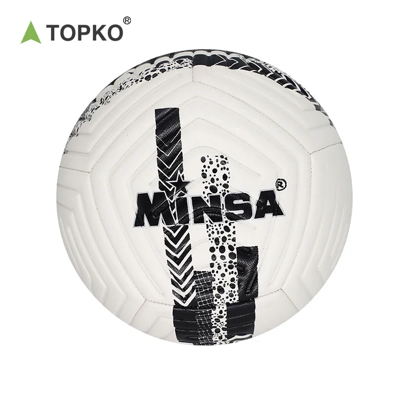 TOPKO High Quality PU Soccer Ball Football Match Training Size 5 Balls Children Training  Football Balls Sports Equipment