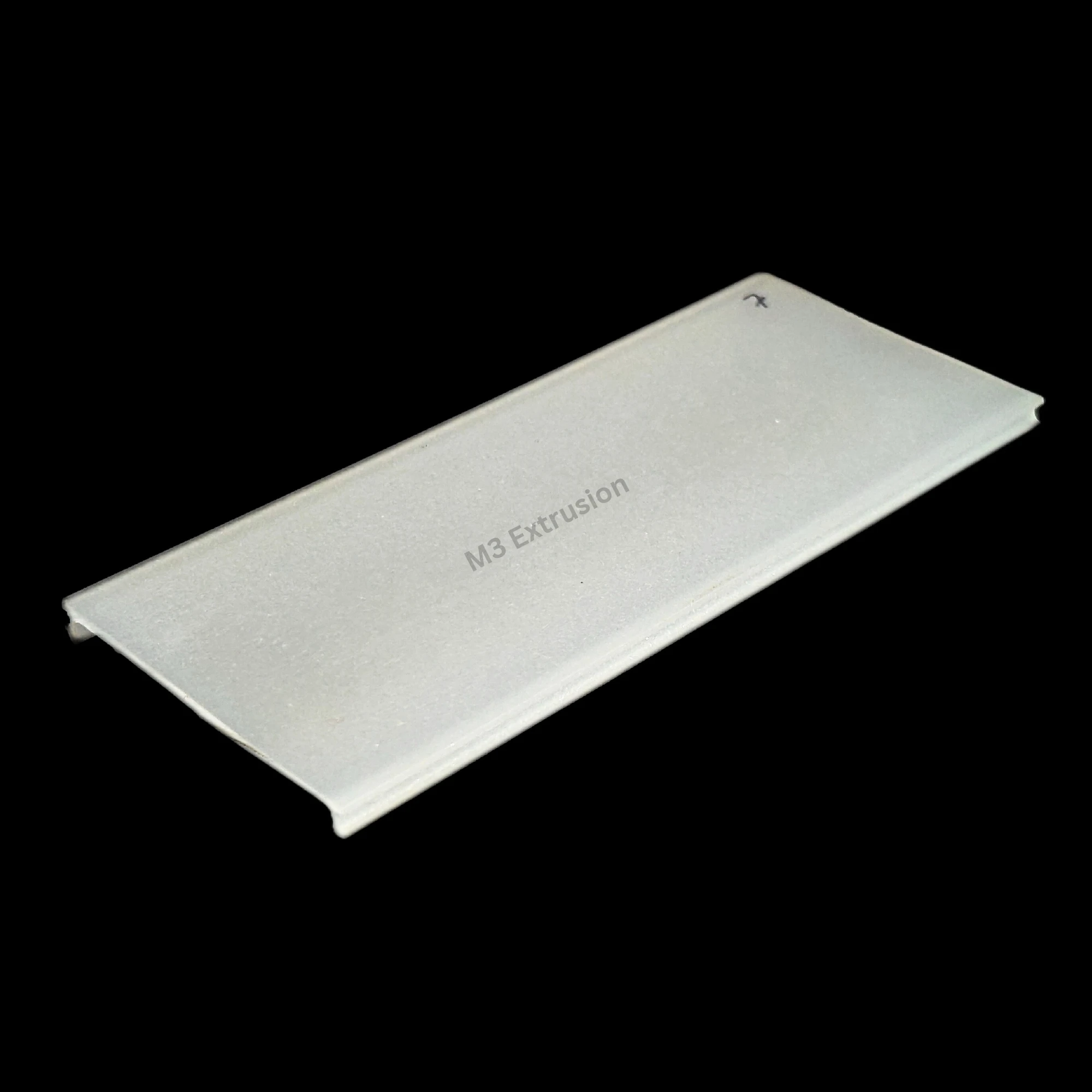 Customised PMMA Frosted Acrylic Linear Lampshade Profile with Light Diffuser Matte/Transparent/Prism LED India Extrusion OEM