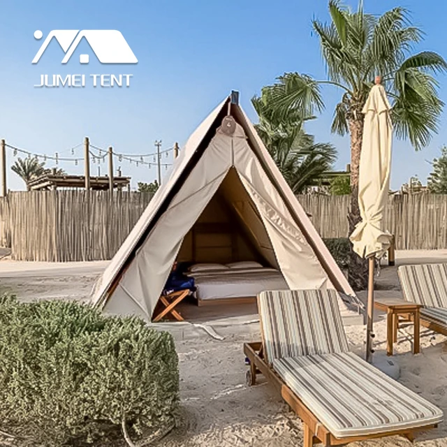 New Product one Bedroom African Yurt Tent Safari Outdoor Tent for Camping