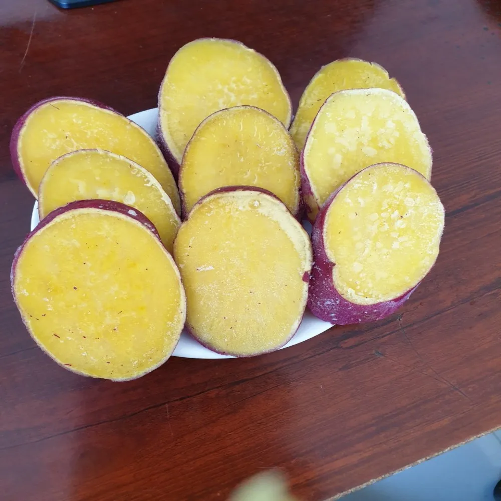 IQF Sweet Sliced Potato Frozen Boiled Sweet Potato Strip Viet Nam Frozen Sweet Potato Sticks