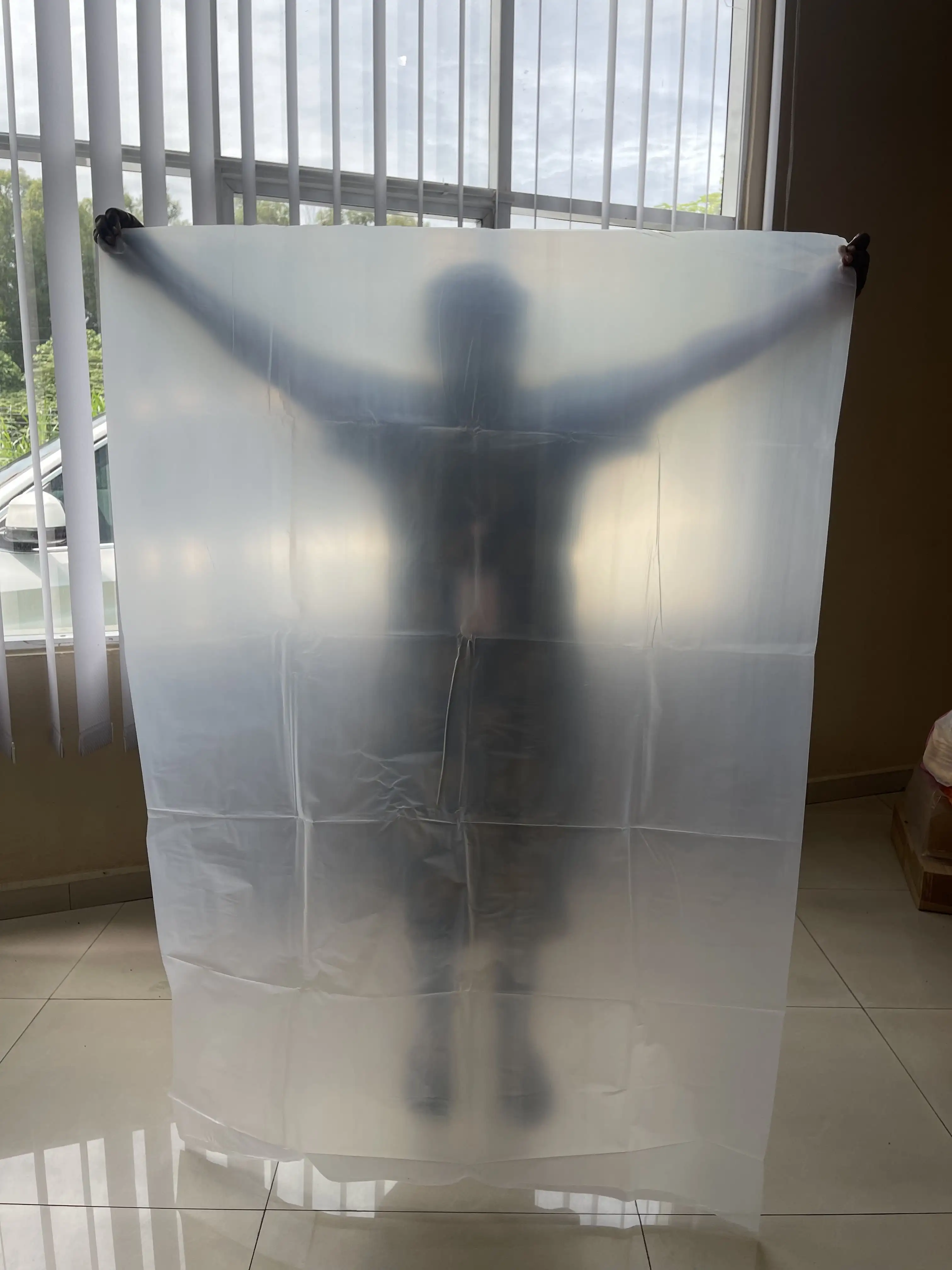 Industrial Use Soft LDPE Film Cover Sheets Stretch Film for Transport Packaging Moisture Proof Customized Soft