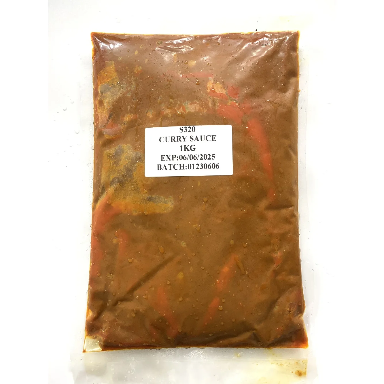 Ahimsa Vegan Pineapple Chili Curry Sauce Flavored Instant Frozen Cooking Paste Bag Packaging Halal HACCP Certified Seasonings