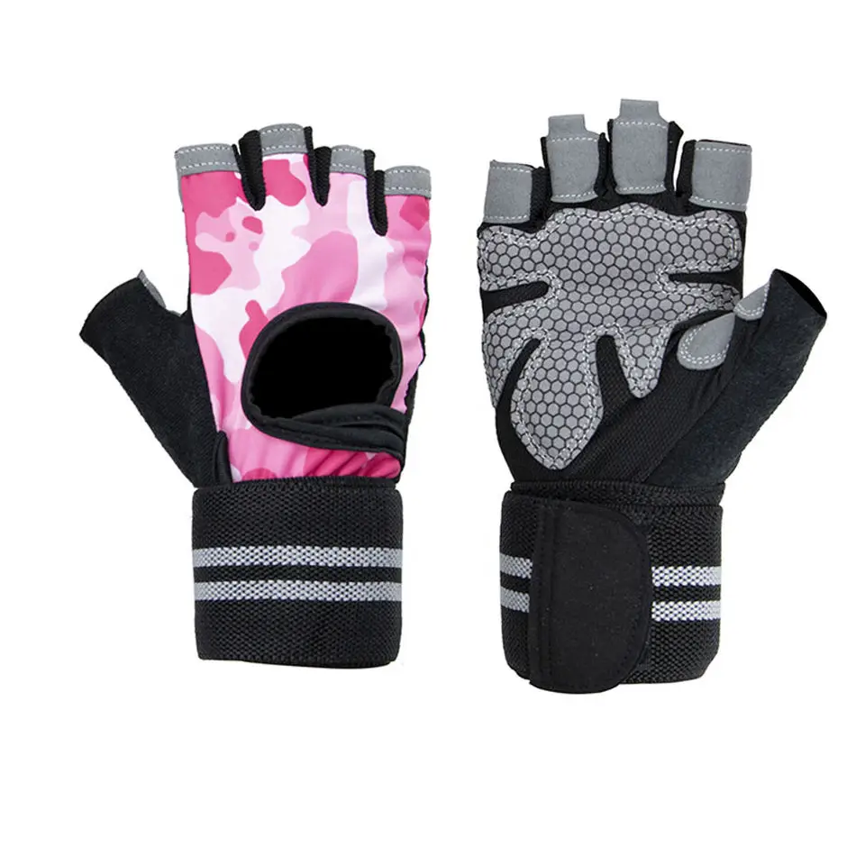 Breathable & Non-Slip Gym Exercise Gloves Custom Made Good Quality Weightlifting Gloves