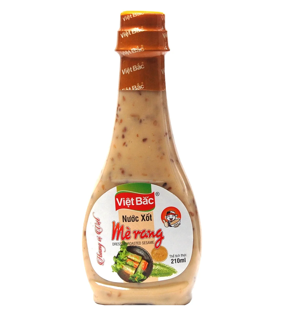 Factory Direct Sales Delicious roasted sesame dressing - salad dressing 210ml/bottle for making salad