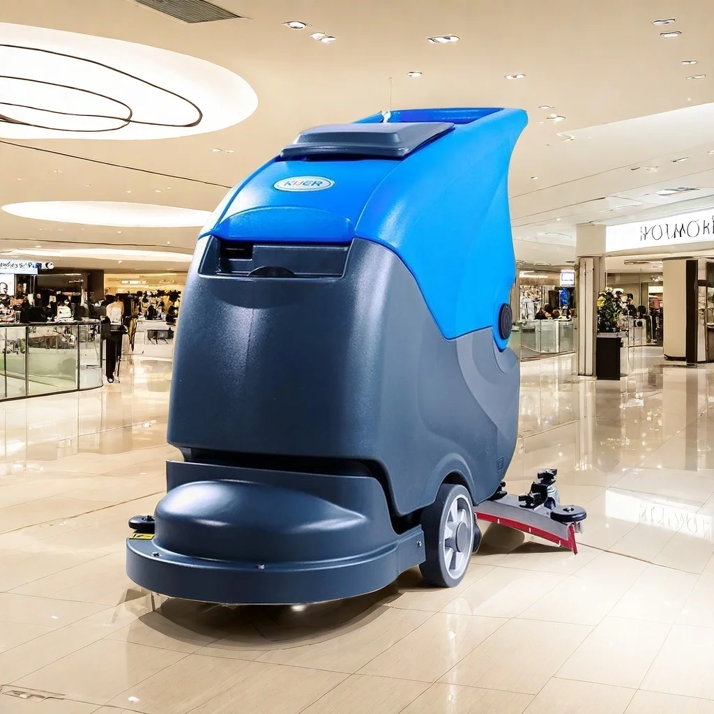 Walk Behind Floor Scrubber Vacuum Cleaning Machine Polishing Equipment