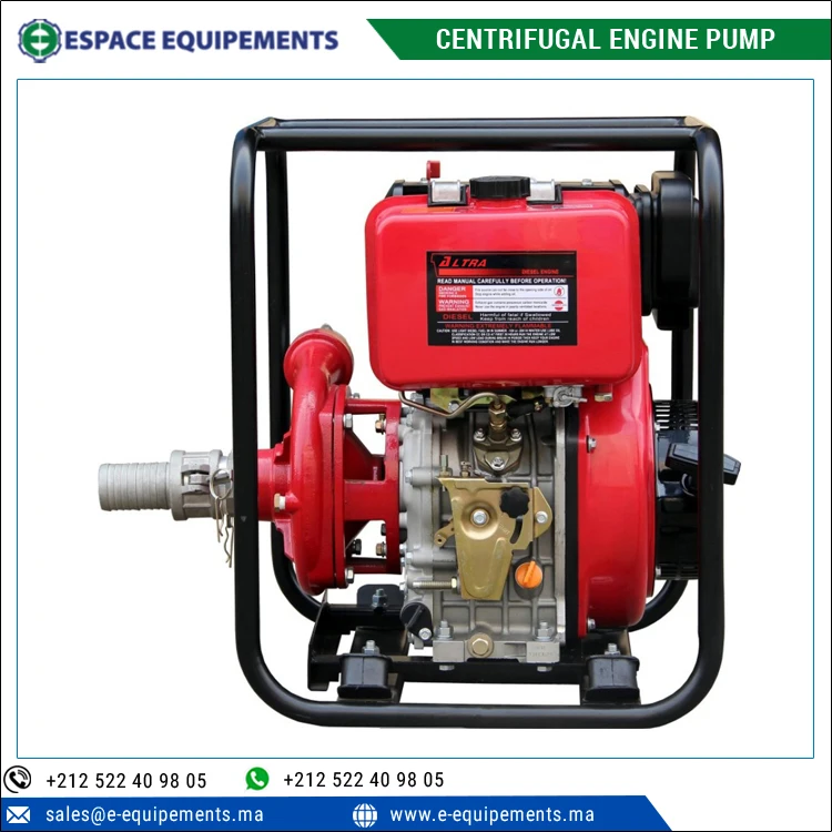Best Quality Durable and Reliable High Pressure Centrifugal Diesel Engine Water Pump for Emergency Recuses, Construction Site