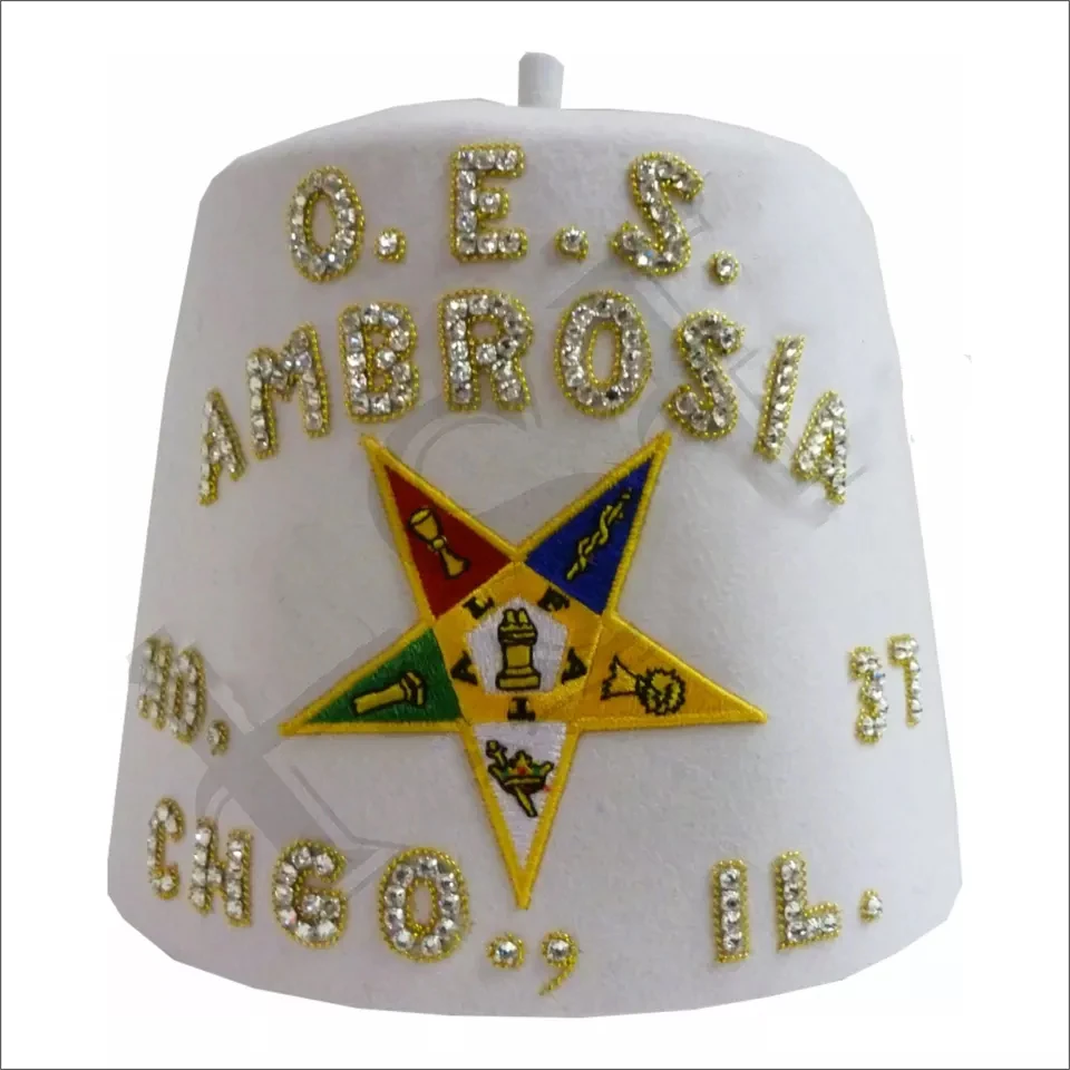 Fez Alee Temple Shriner Fez No Xciii Masonic Regalia Fez
