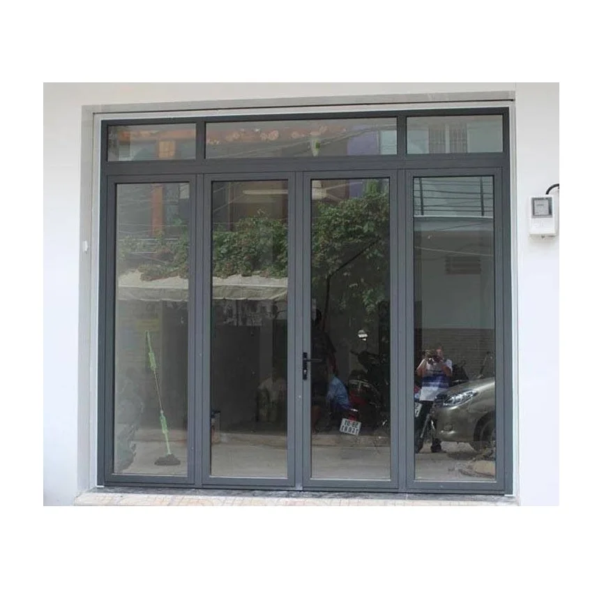 ISO Certificated Extruded Aluminum Alloy Attractive Style Industrial Door and Window Solid Wholesale OEM
