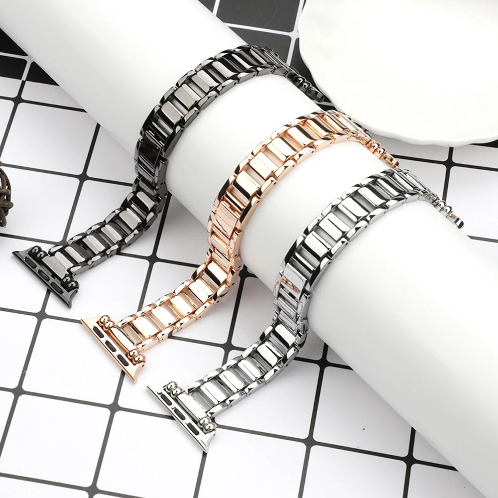 Melei smartwatch band with beads 45 44 40 38 watch strap for watch 7 SE 6 5 4