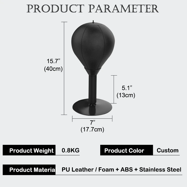 Double End Speed Ball Leather Boxing  Speed Dodge Ball Include 2pcs Ring Locking for Gym MMA Boxing Speed Balls