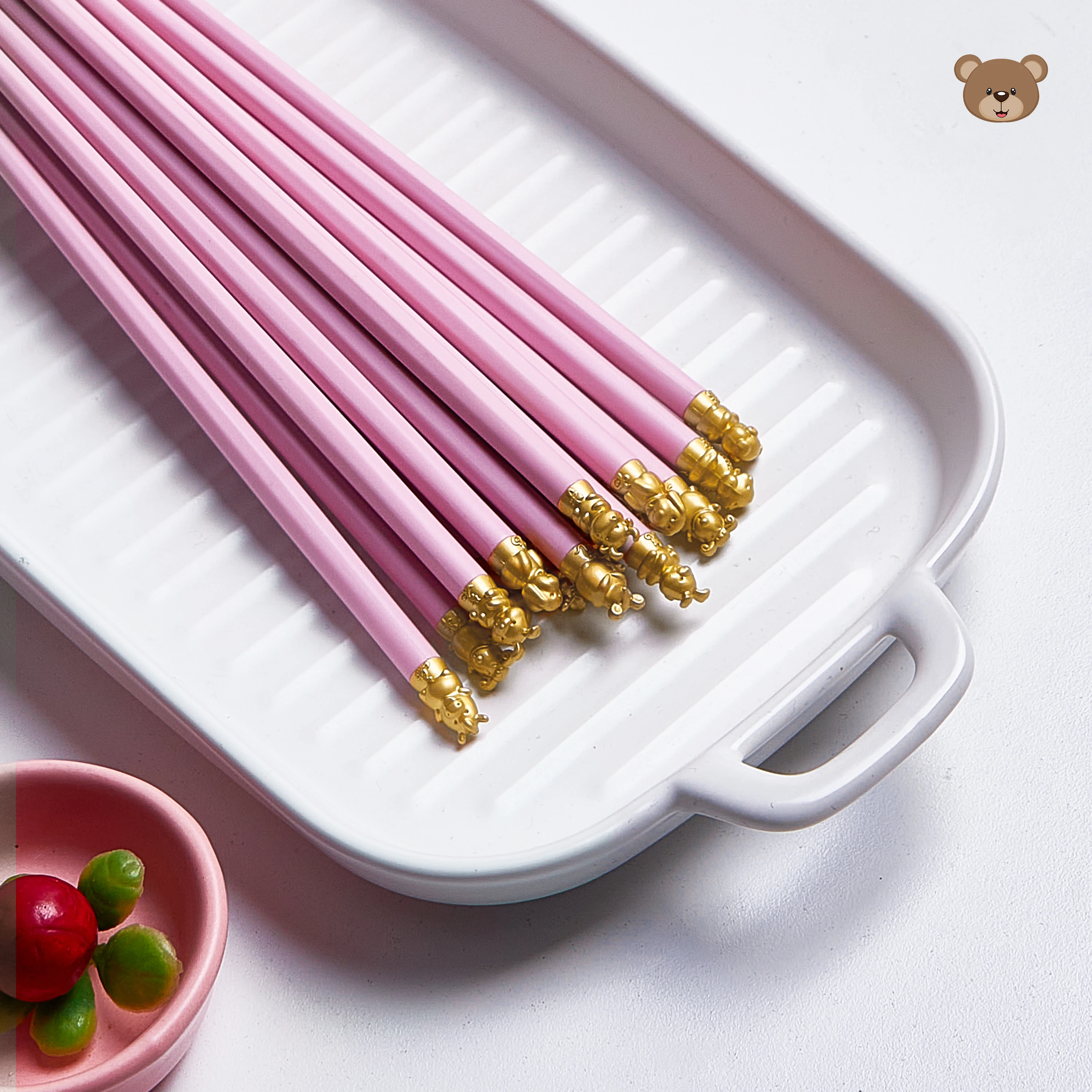 Stock Chopstick Fibreglass In Pouch Chopstick Wedding Favors Chopsticks Anime