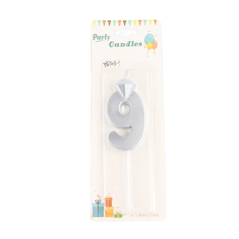 High quality gift set party decoration numbers Birthday Candle cake candles for birthday