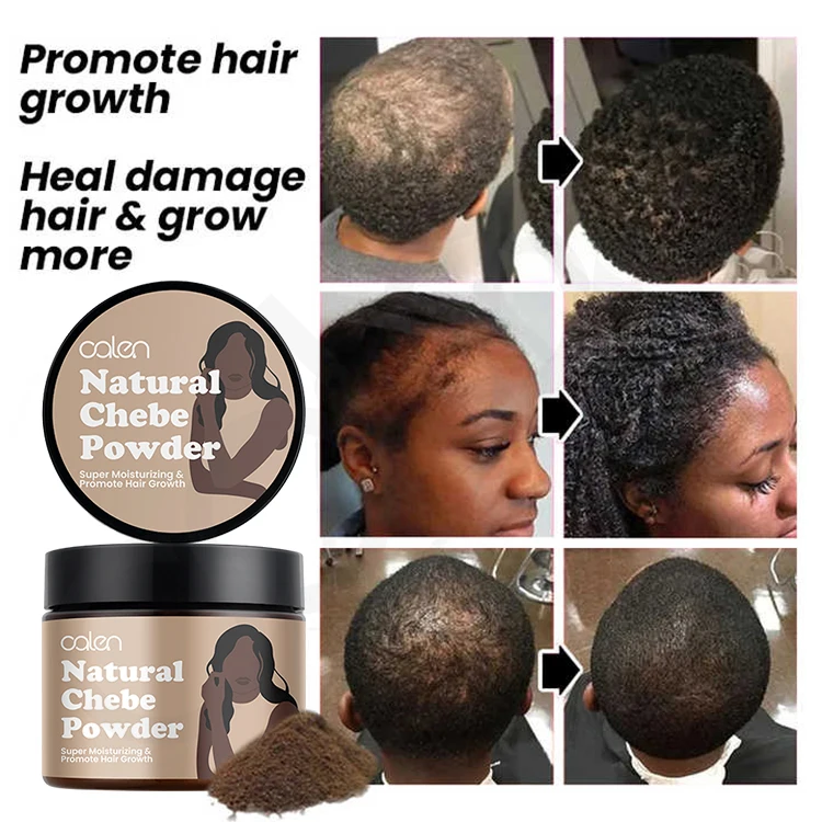 Oalen Wholesale OEM Hair Growth Product Natural Chebe Powder Anti Hair Loss Chebe Hair Powder