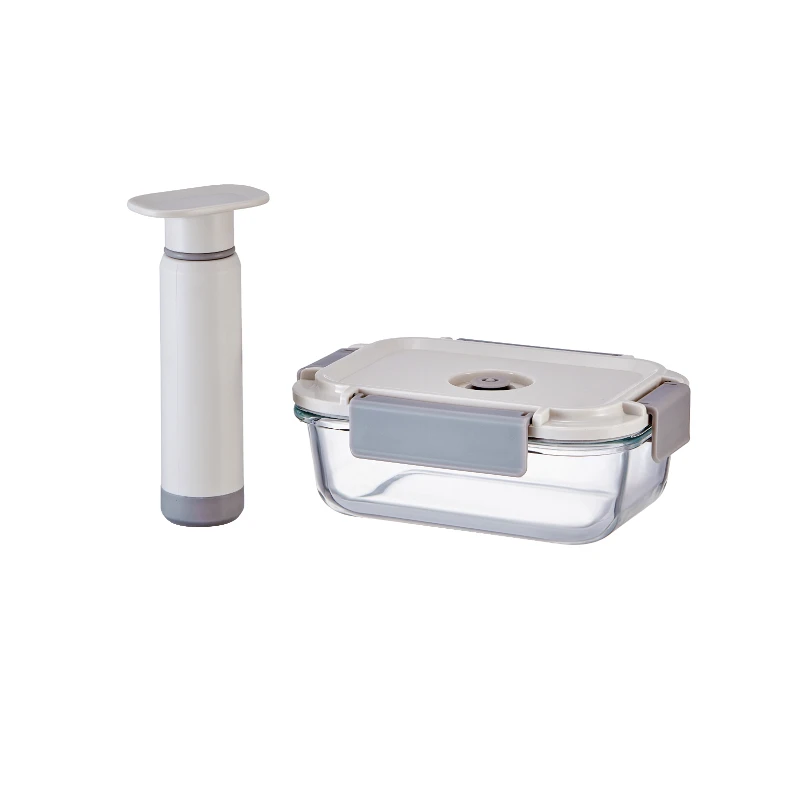 Linuo new BPA-free kitchenware set best airtight vacuum seal glass containers  & Canisters for food storage