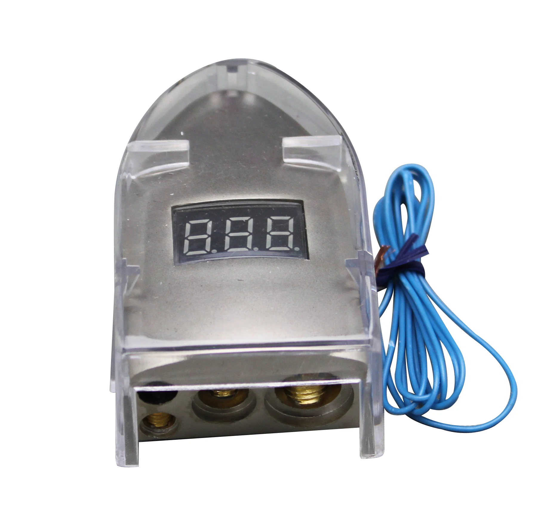 12V Digital Display Positive 0/8 Gauge Awg Car Battery Terminal Universal