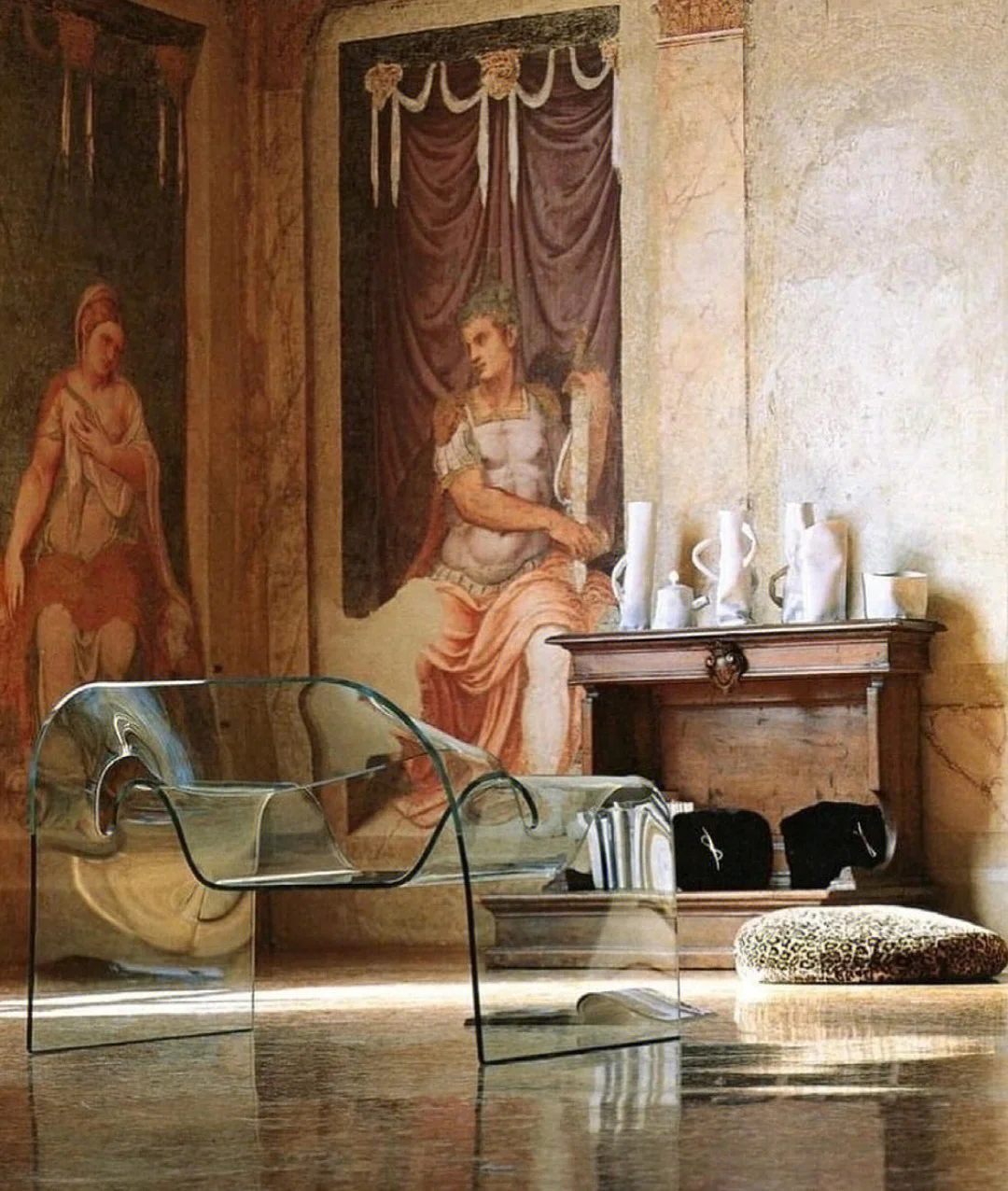 Ghost Chair Acrylic Sofa Chair Modern Light Luxury Original Creative Design Leisure Sofa Recliner Crystal Chair