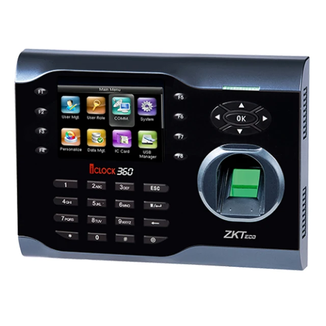 IClock360 ID пароль машина для отпечатков