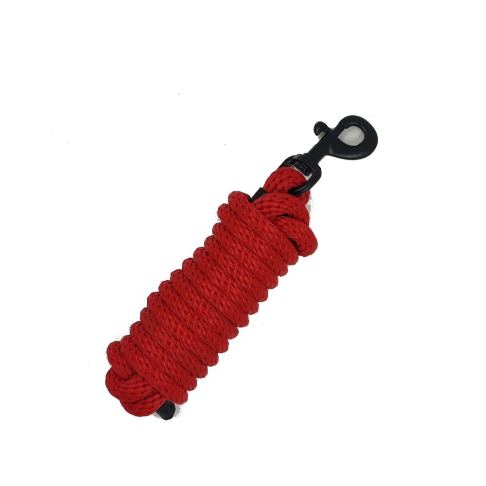 New Arrival Heavy Duty Horse Halters in Red Western Style Rope Halter with Nylon PVC Leather Wholesale Price