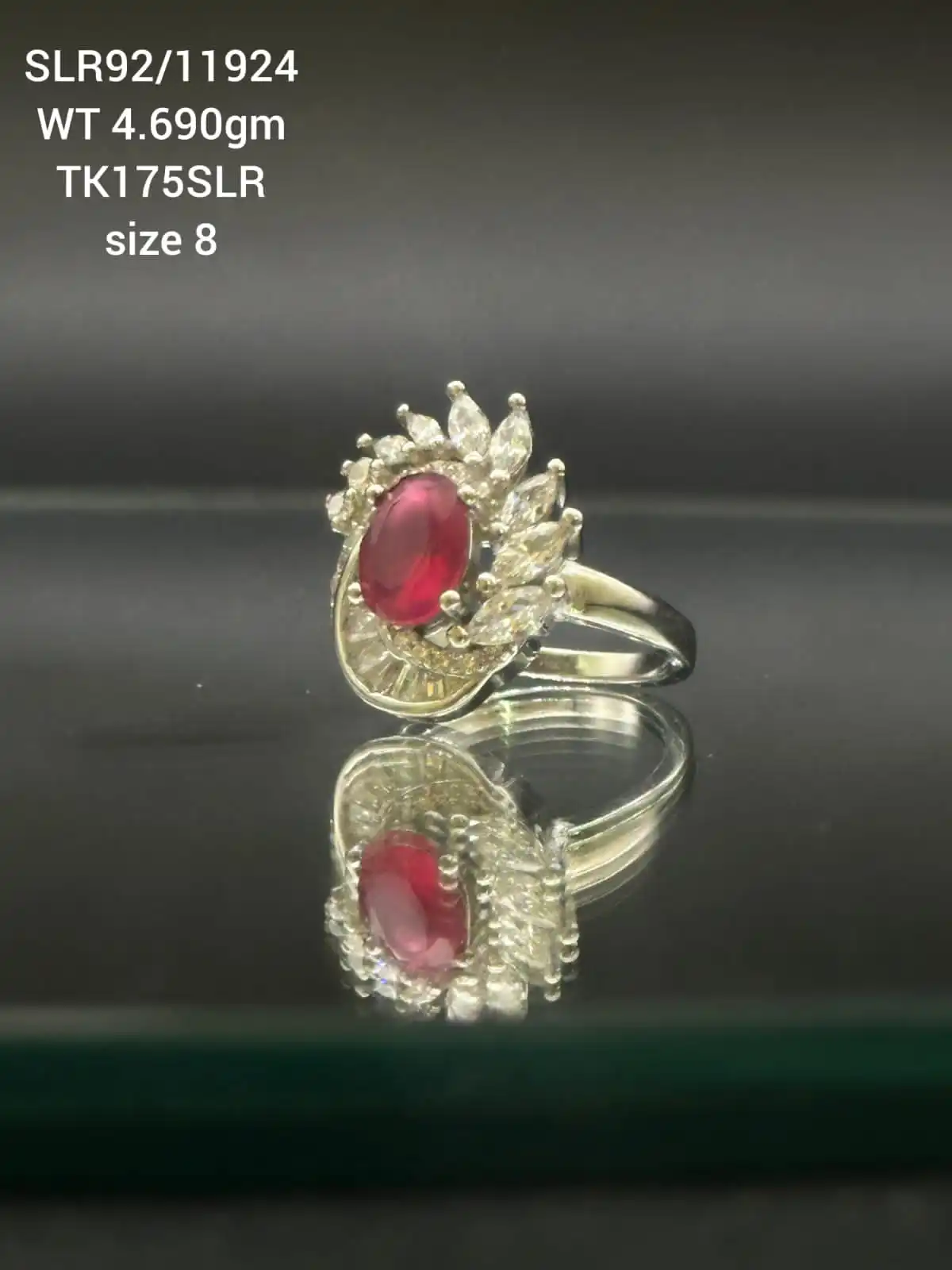 2024 Mixed coloured crystal gemstone womens ring light luxury beautiful zirconium ring micro-inlaid S925 silver gemstone rings