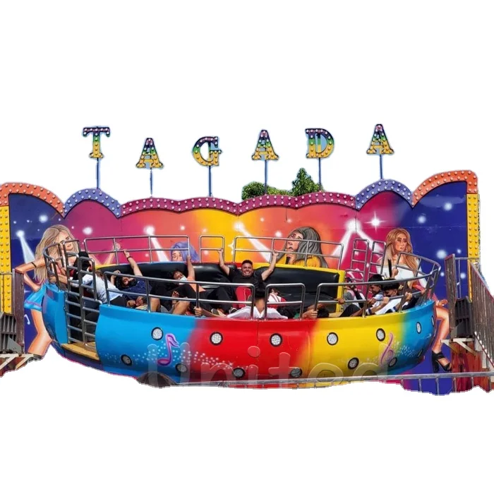 Factory Direct 24 Seat Samba Disco Turntable: Experience Unmatched Amusement Park Fun and Excitement for Sale